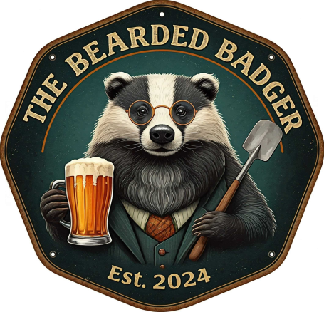 The Bearded Badger Logo